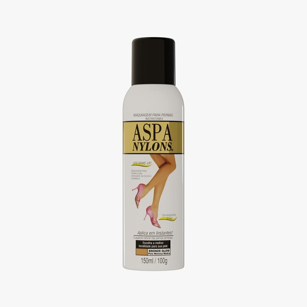 Aspa Maquiagem Para Pernas Meia Calça Morena Media 150ml 