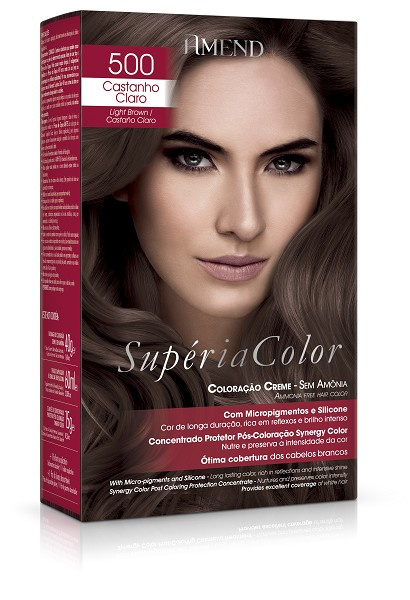 Amend Superia Color 500 Castanho Claro 