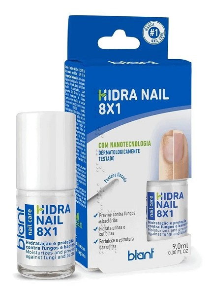Blant Nail Care Hidra Nail 8 Em 1 9ml 