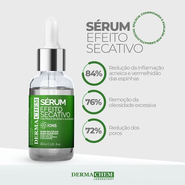 Derma Chem Serum Efeito Secativo 30ml 