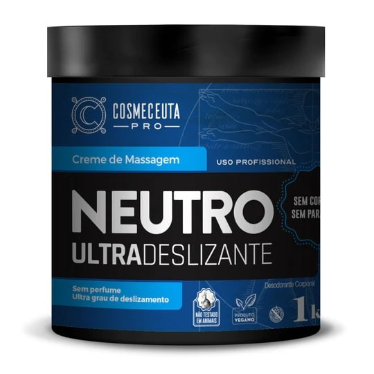 Cosmeceuta Pro Creme Massagem Neutro Ultradeslizante 1kg 