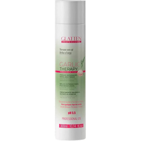 Glatten Garlic Therapy Alho Shampoo 300ml 
