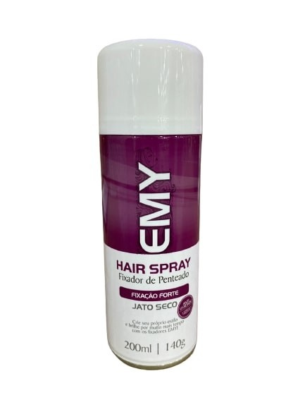 Emy Spray Fixador Forte 200 Ml Novo 