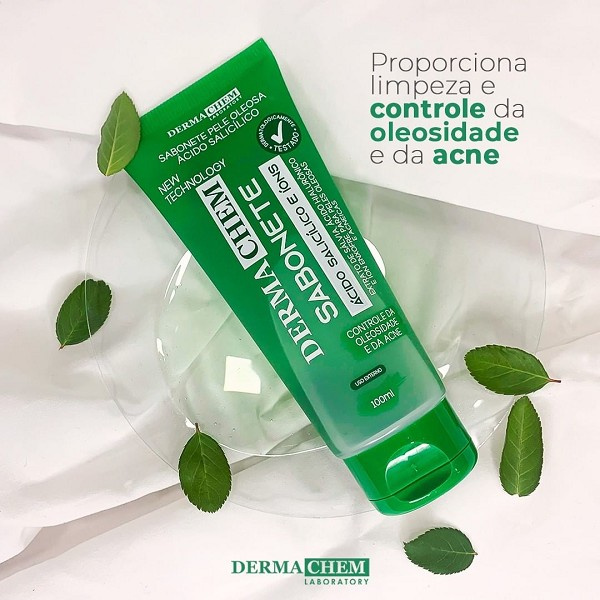 Derma Chem Sabonete Para Pele Oleosa Acido Salicilico 100ml 
