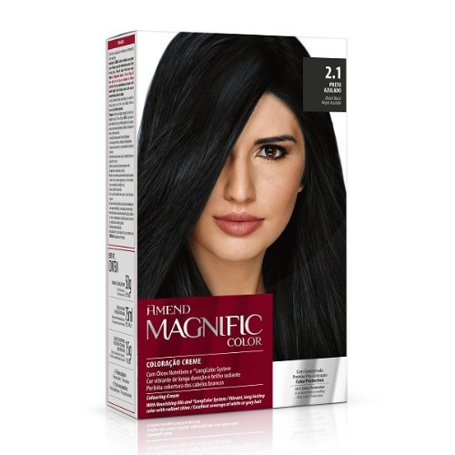 Amend Magnific Color 2.1 Preto Azulado 