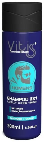 Vitiss Sh 3x1 Homens 200 Ml 