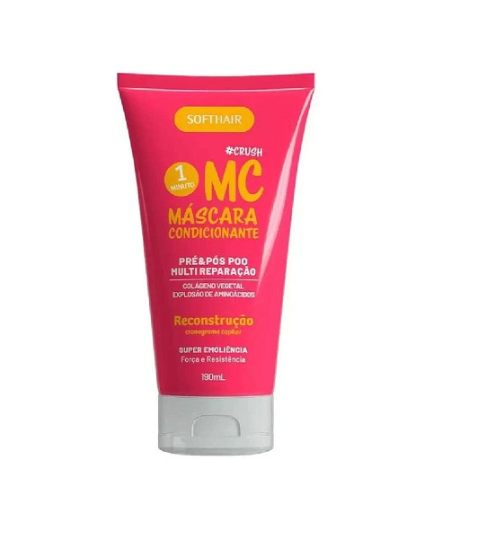 Softhair Mc Mascara Condicionante Reconstruçao 190ml 