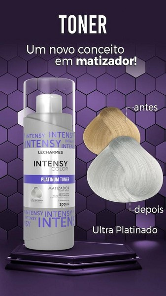 Le Charmes Intensy Color Matizador Platinum Toner 300ml 