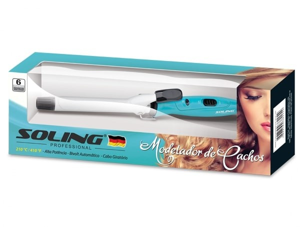 Soling Modelador De Cachos Ref. 228 - 32mm - Ceramica 