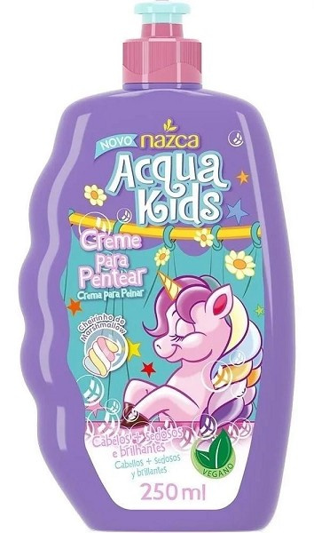 Origem Acqua Kids Creme De Pentear Marshmallow 250 Ml 