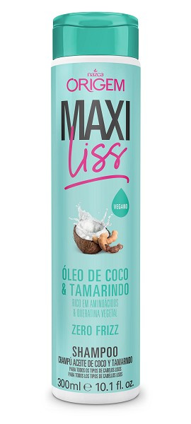 Origem Max Liss Oleo Coco&tamarindo Shampoo 300ml 