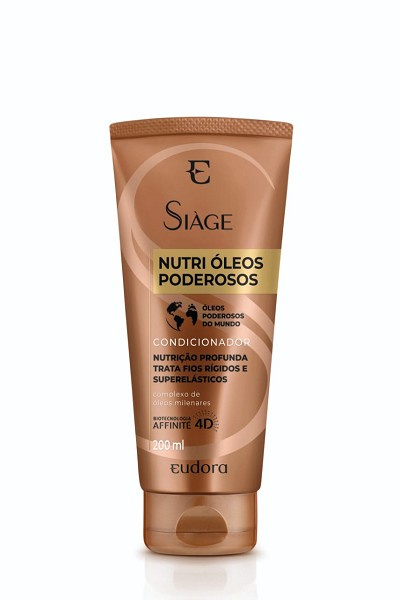 Eudora Siage Nutri Oleos Poderosos Condicionador 200ml 