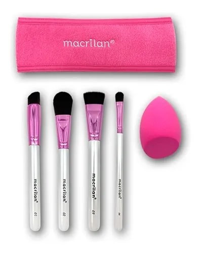 Macrilan Kit Pincel De Maquiagem Ref:ed012 
