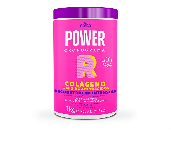 Nazca Power Cronograma Creme De Tratamento Colageno 1kg 