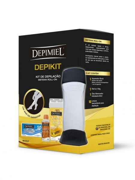 Depimiel Kit Aquecedor Roll-on 220w 2 Pinos 
