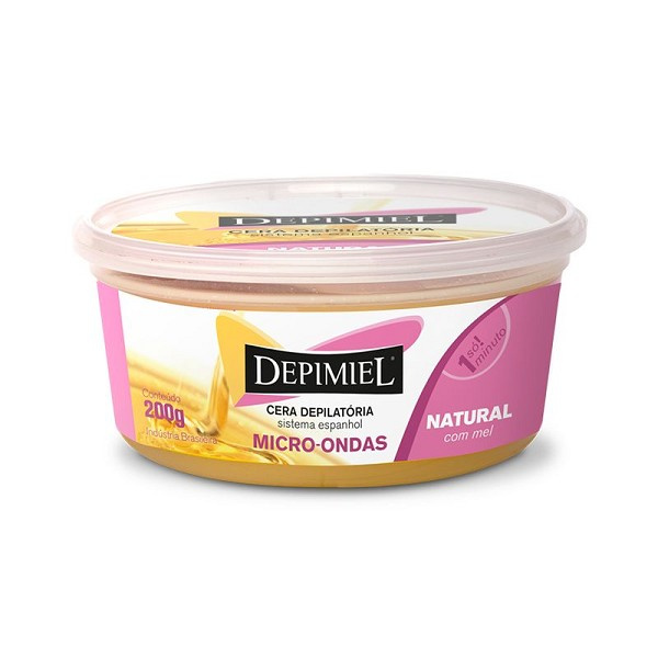 Depimiel Cera Microondas Natural 200gr 