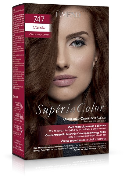 Amend Superia Color 747 Louro Canela 