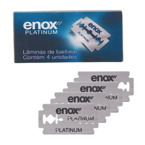 Belliz Lamina Barbear Enox Cartuchos Com 4un (1754) 