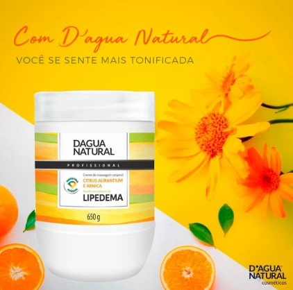 Dagua Natural Cr Massagem Corporal Citrus 650g 