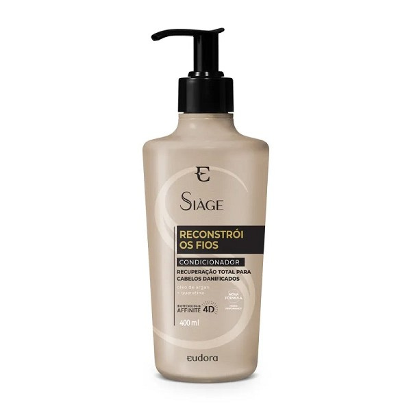 Eudora Siage Reconstroi Os Fios Condicionador 400ml 