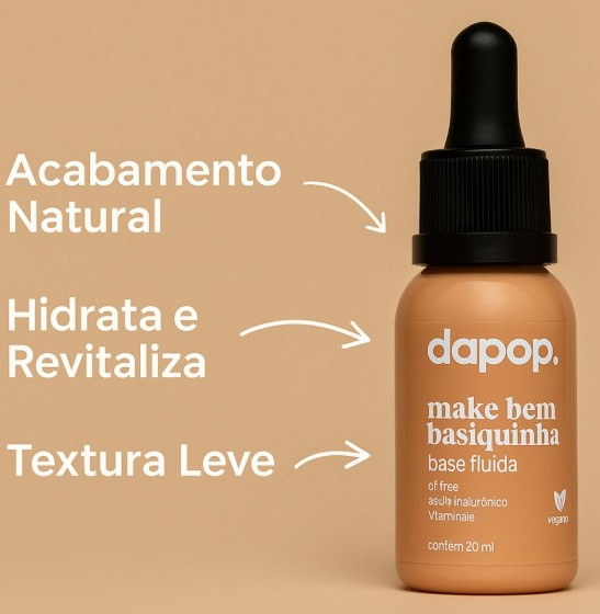 Dapop Base Fluida Cor3 (dp2158/03) 30ml 