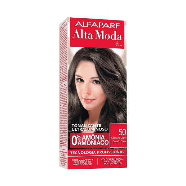 Alta Moda Tonalizante 5.0 Castanho Claro 150g 