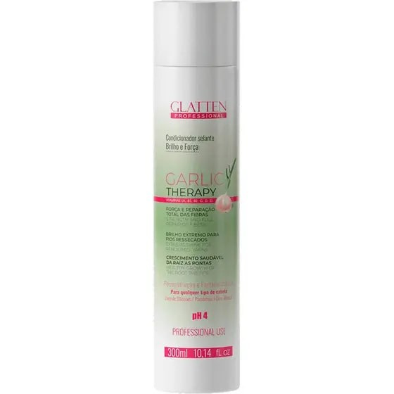 Glatten Garlic Therapy Alho Condicionador 300ml 