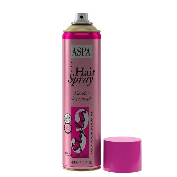 Aspa Hair Spray Styler Fixador De Penteado Nº3 400ml 