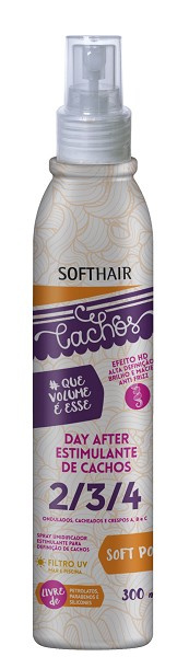 Softhair Cachos Spray Day After Estimulante De Cachos 300ml 