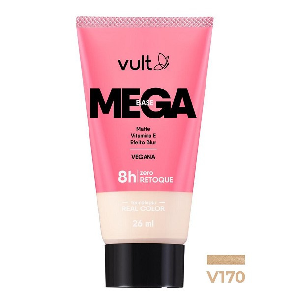 Vult Base Mega Liquida Matte Cor V170 
