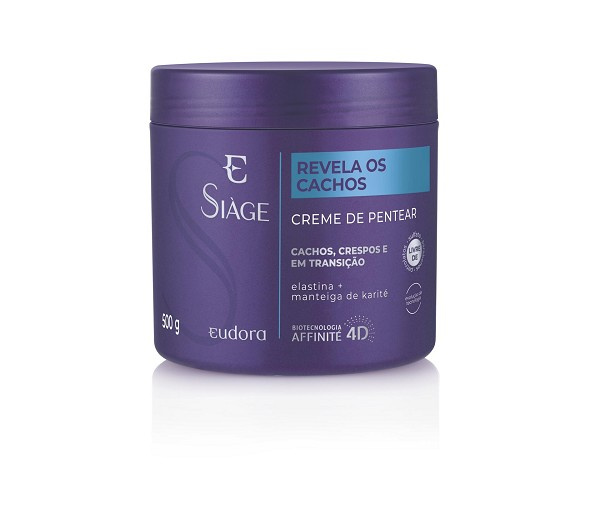Eudora Siage Revela Os Cachos Creme Pentear 500g 