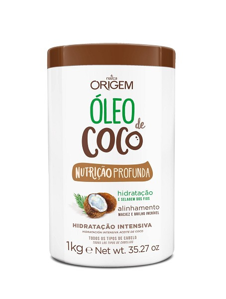 Origem Oleo De Coco Nutriçao Profunda Creme De Hidrataçao 1kg 