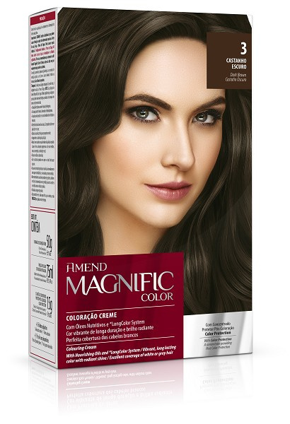 Amend Magnific Color 3 Castanho Escuro 