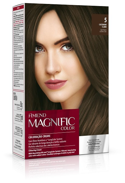 Amend Magnific Color 5 Castanho Claro 