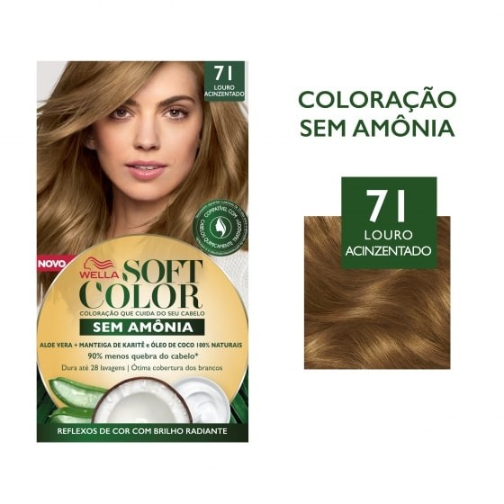 Soft Color 71 Louro Acinzentado 