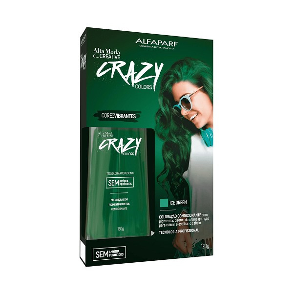 Alta Moda Creativ Crazy Color Ice Green 120g 