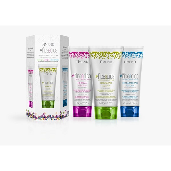 Amend Kit Cronograma Capilar #ficaadica 280g 