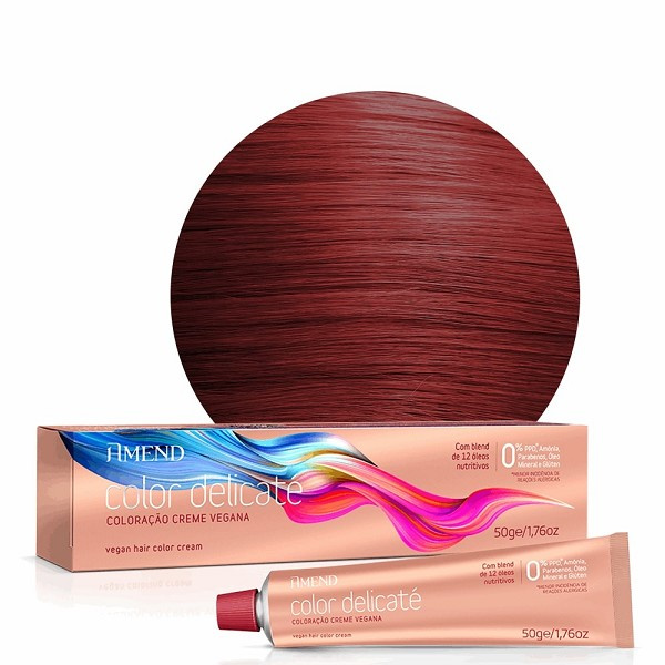 Amend Delicate Vegana Intens 0.6 Vermelho 50g 