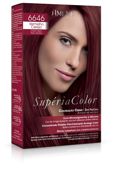 Amend Superia Color 66.46 Vermelho Cereja 