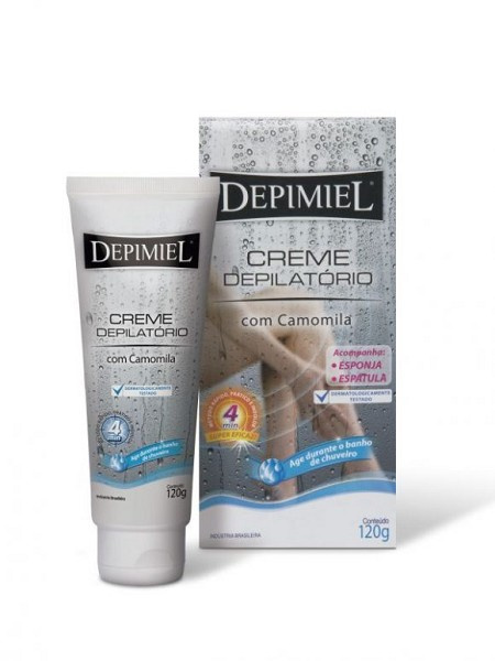 Depimiel Creme Depilatorio Corporal Banho 120gr 