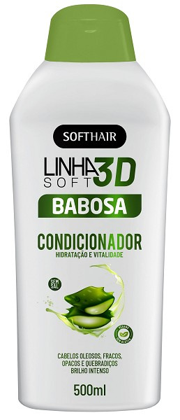 Softhair Babosa Condicionador 3d 500ml 