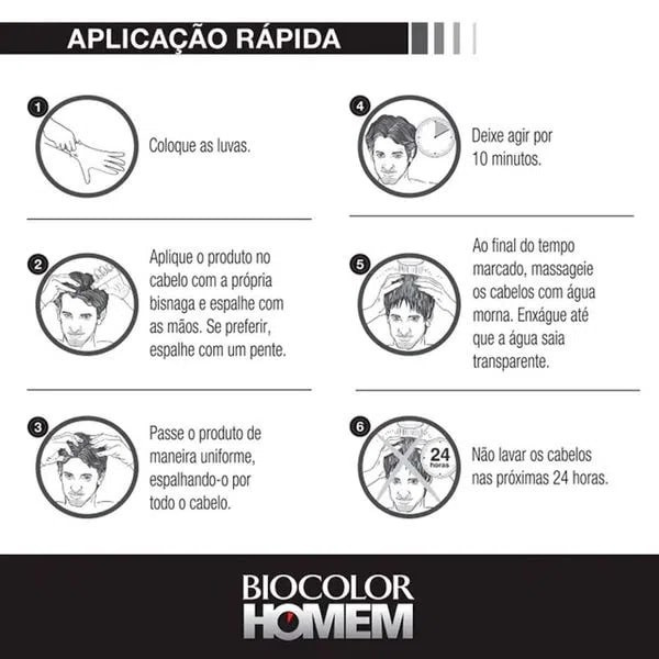 Biocolor Homem Louro Escuro Novo 