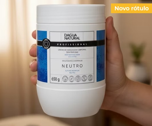 Dagua Natural Cr Massagem Neutro 650g 