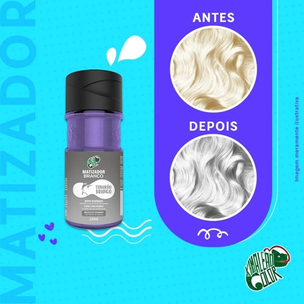Kamaleao Matizador Tubarao Branco 150ml 