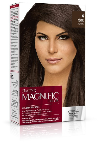 Amend Magnific Color 4 Castanho Medio 