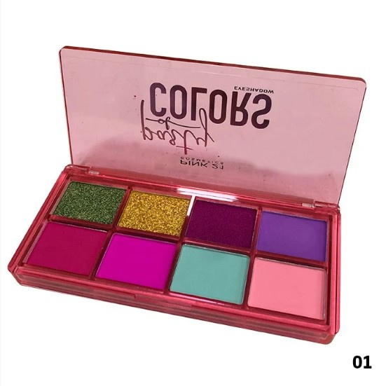 Pink 21 Paleta De Sombras Party Colors 9g Cs3092 