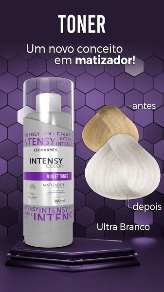 Le Charmes Intensy Color Matizador Violet Toner 300ml 