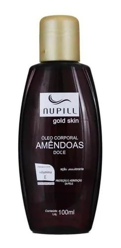 Nupil Oleo Amendoa Vitamina-e Gold Skin 100ml 