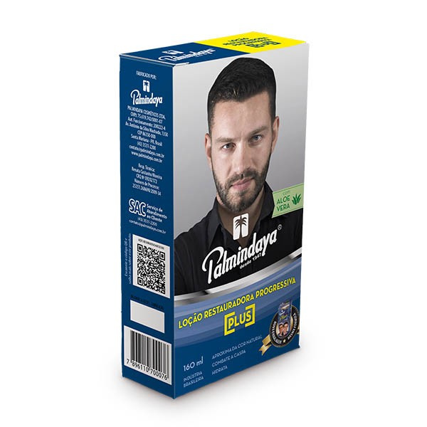 Palmindaya Loção Plus (azul) 160ml 