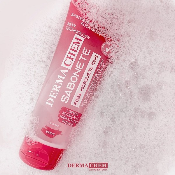 Derma Chem Sabonete Ultra Hidrat Rosa Mosqueta 100 Ml 